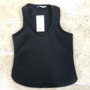 Zara Mesh Black Tank Top